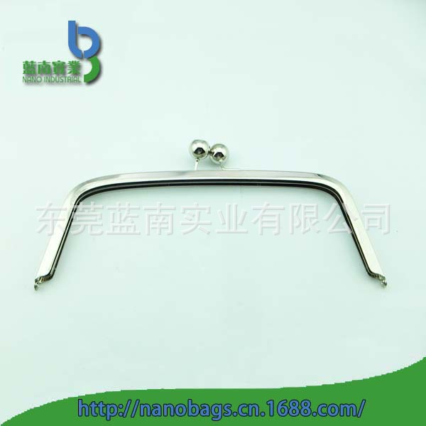 厂家供应 精品包包手袋铰， 拱形平坑铰酒杯头螺丝孔手袋口金