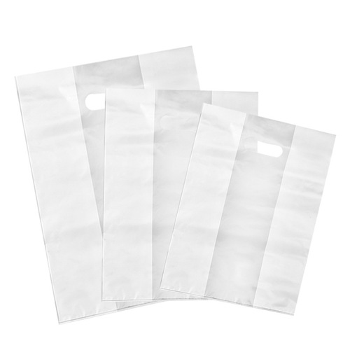 Takeaway disposable lunch bag supermarket shopping bag food packing bag plastic bag hand-held bag sandpaper back bag