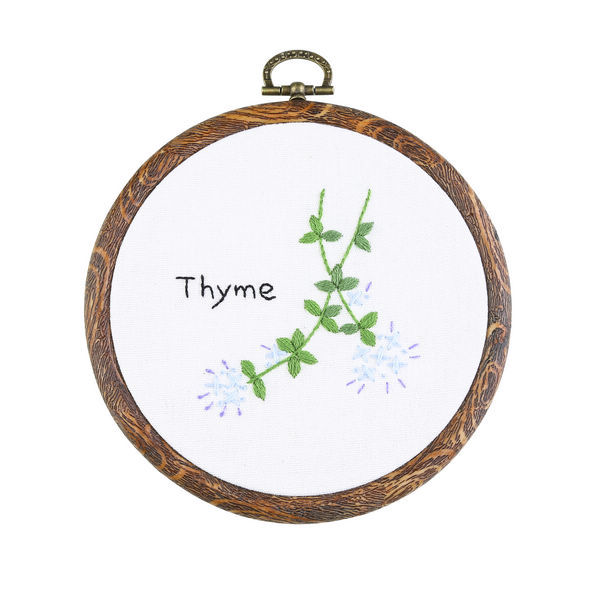 Directo de fábrica bordado Europeo DIY creativo productos hechos a mano principiante novato de punto de cruz simple paquete de material de bambú bordado elástico