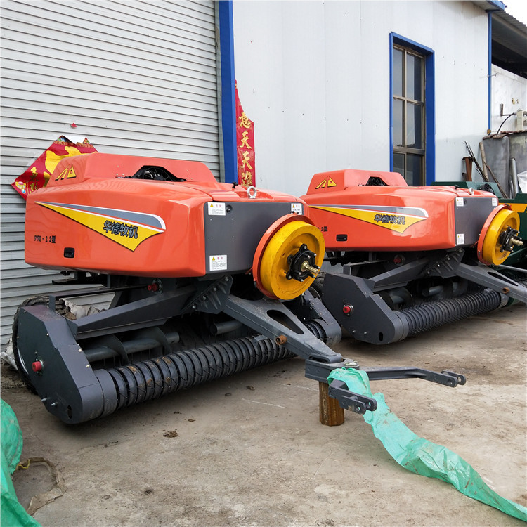 直销全自动玉米秸秆粉碎打捆机牵引式小麦捡拾方捆机青饲料打包机