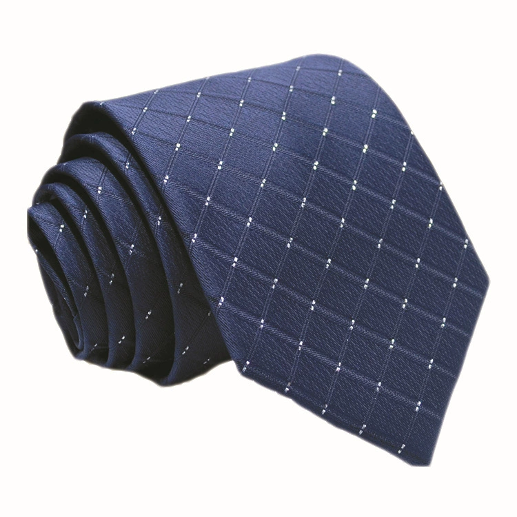 Men's tie wholesale new spot business solid color striped 8C arrow blooming tie can be added to LOG