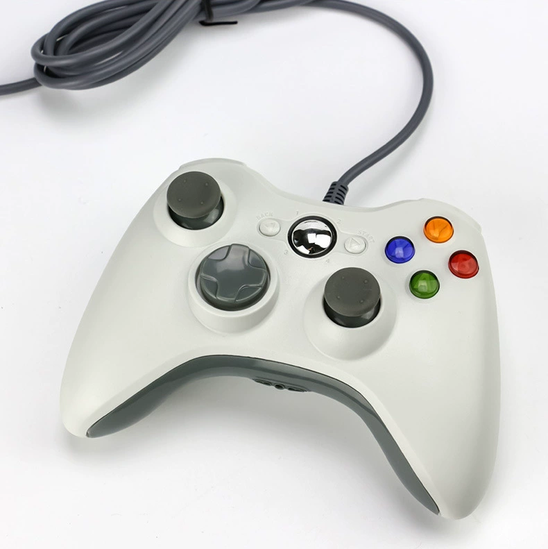 Геймпад Xbox360 проводной, PC360 двойная вибрация, геймпад