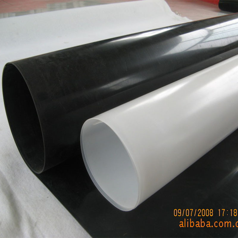 土工膜黑膜蓄水池防漏防渗防水布鱼塘养殖护坡抗老化HDPE土工膜