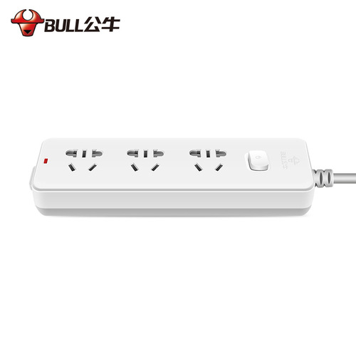 Bull Guangdong general agent GN-212 meter wiring board 3-hole power strip Bull power strip
