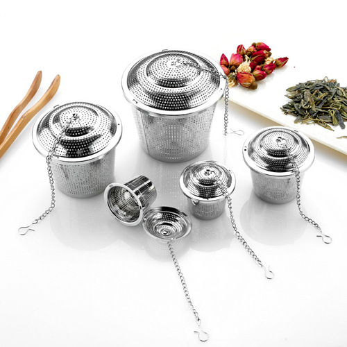 Drop shipping 304 seasoning balls, soup Weibao household hot pot seasoning balls, stainless steel tea filter