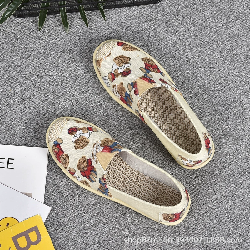 Летние слипоны, тканевая обувь, модная универсальная удобная спортивная обувь