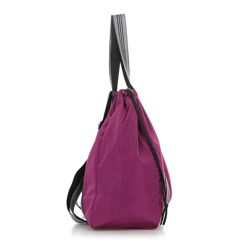  New Water-Repellent Shoulder Bag Women's Large Capacity Drawstring Lightweight Gym Bag Women's Multi-Purpose Casual Backpack