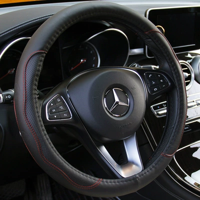 Car Leather Steering Wheel Cover Steering wheel cover