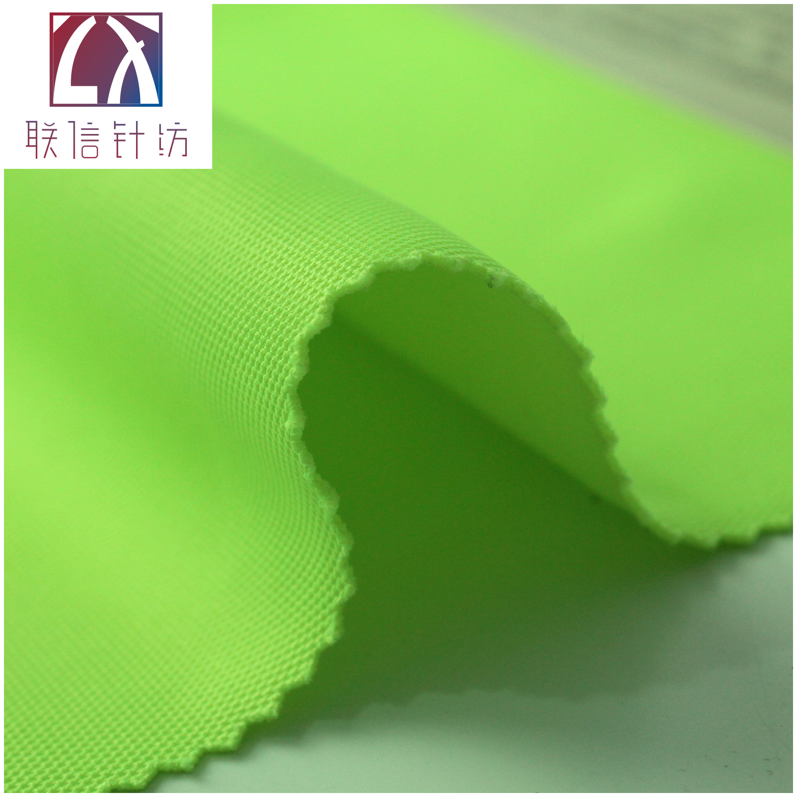 涤氨珠地夹层布涤纶弹力加厚珠地布网眼健康布鸟眼空气层箱包布料