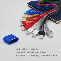 Manufacturer's direct sale aluminum alloy hanging rope for hot transfer stripes, work badge, company identification badge, guest certificate hanging rope, work certificate