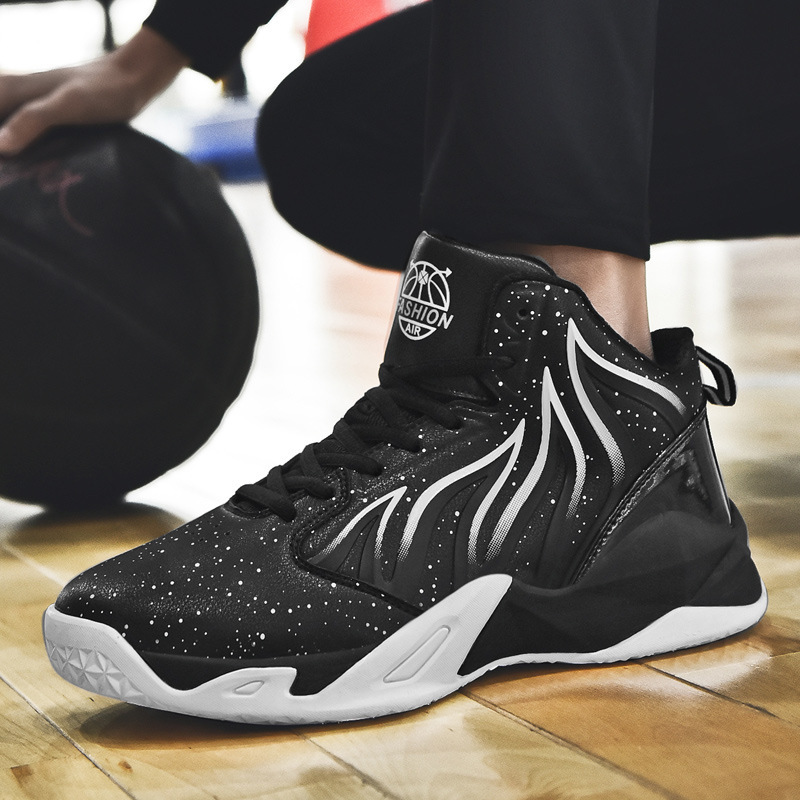 2025 New Autumn Basketball Shoes, Sports and Casual Men's Shoes, Mid-Top Practical Large Size Sneakers, Cross-Border Shoes for Men, Sizes 47 and 48