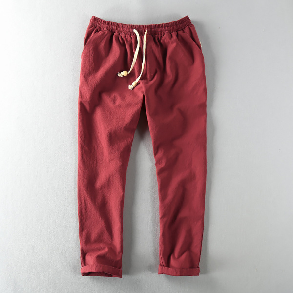 Men's spring Japanese thin trousers