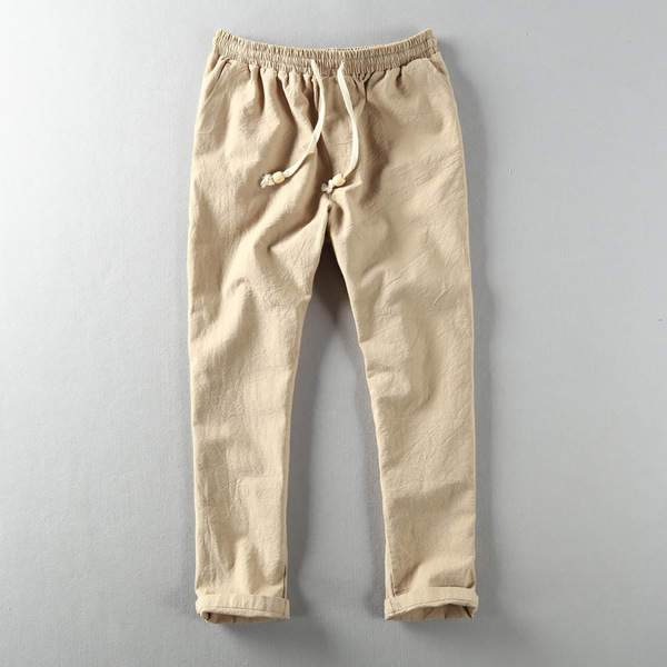 Men's spring Japanese thin trousers