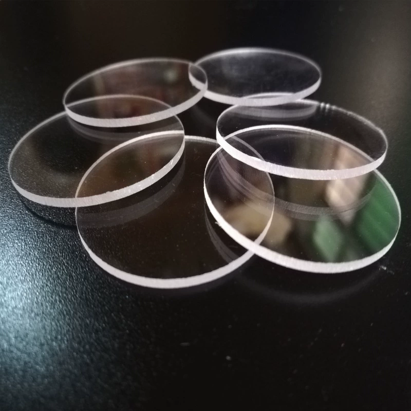 Прозрачный пластиковый лист из ПВХ цветной лист акриловый лист линзы ПК линзы ПЭТ линзы круглый защитный лист