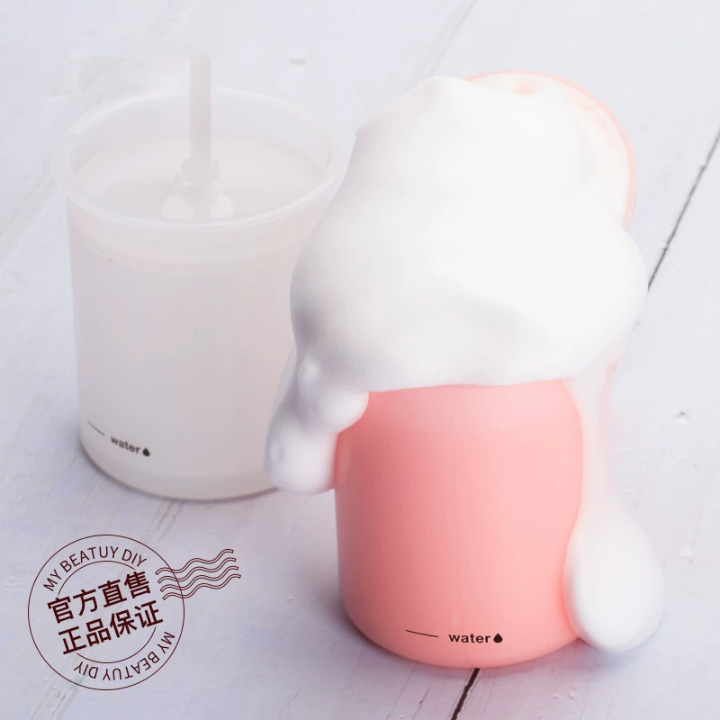 Утолщенное полипропиленовое мини-очищающее средство для лица с пузырьковой чашкой женское очищающее средство для лица пузырь маленький пузырь ручной пенообразователь портативный