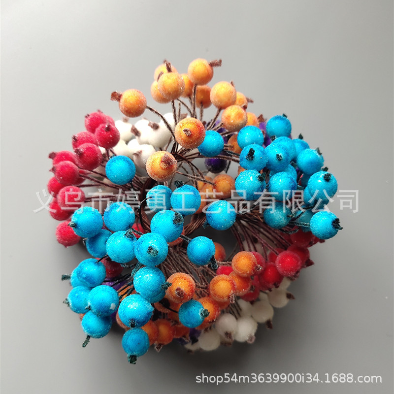 Supply of simulation foam frosting berries Christmas small berries…