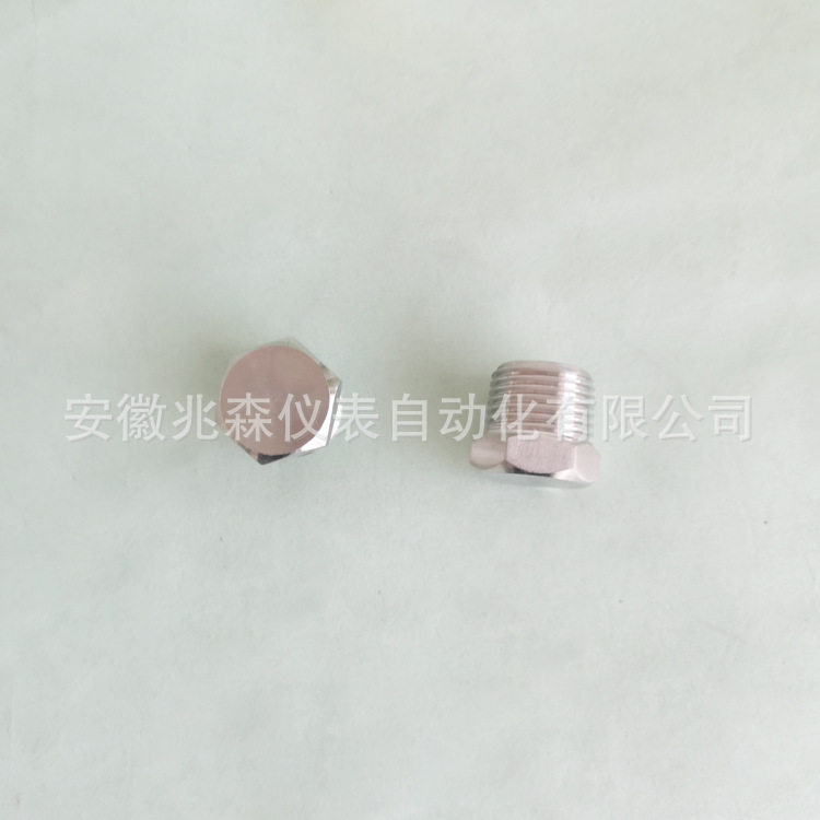 304不锈钢堵头遮头4分 1|2NPT堵头 npt1/2堵头