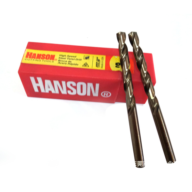 美国汉森 不锈钢专用麻花钻钻头进口钻头(高钴钻)0.8-16.0