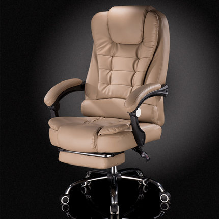 Jefe silla reclinable ocio silla de oficina masaje reposapiés elevación silla giratoria silla de oficina silla de la computadora hogar