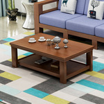 简约中式客厅家具实木茶几宾馆出租房电视柜组合套装厂家