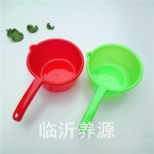 新料彩色塑料水瓢水勺水舀子一元店日用百货