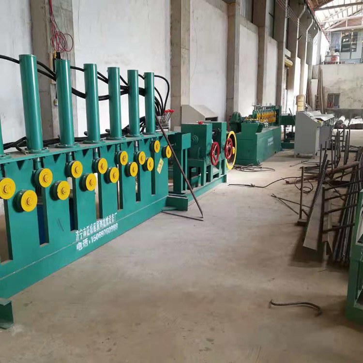 山东济宁大型钢筋拉直机 14型冷轧带肋钢筋拉丝调直切断机厂家