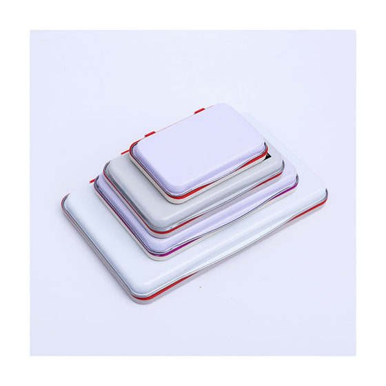 Second Dry Printing Table Red Multicolor Square Iron Box Quick Drying No Sizzy Office Financial Seal Sun Resistant Waterproof Pad