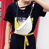 Chest bag, polyurethane chain, wallet, suitable for import, Korean style