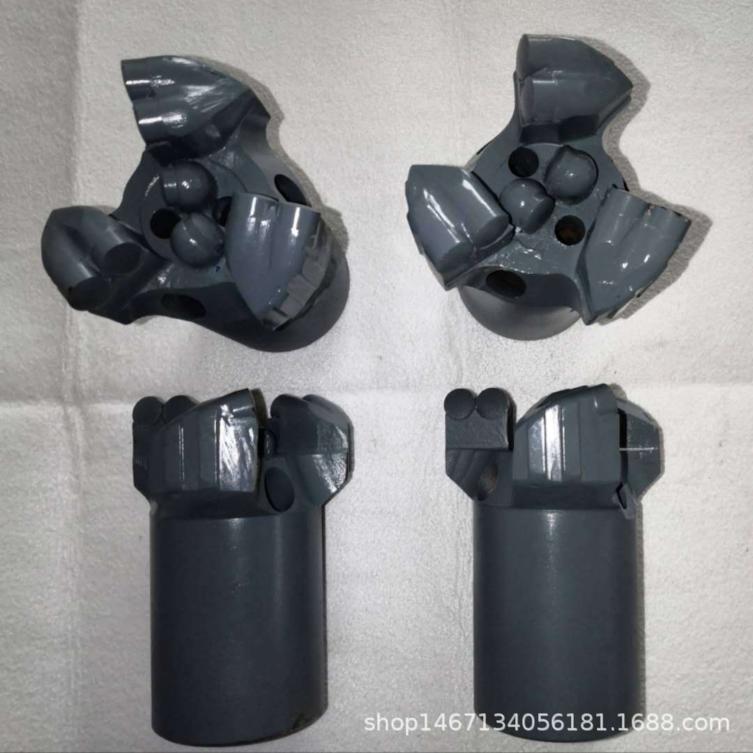 φ89金刚石内凹三翼PDC复合片不取芯钻头  地质探水钻头 批发