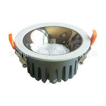 COB筒灯套件 2.5寸压铸筒灯外壳 LED射灯4寸 防眩天花灯 厂家直销