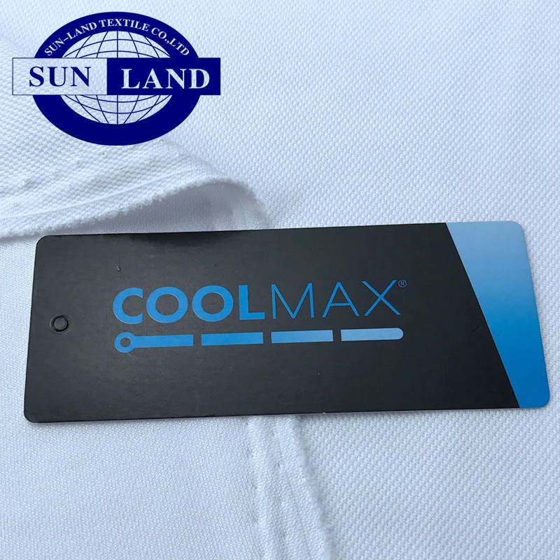 coolmax纤维针织双面珠地布 吸水速干运动网眼 户外速干衣面料