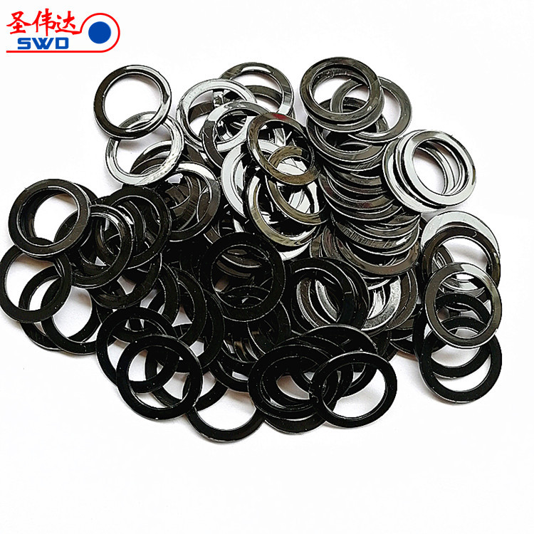 产地货源黑色透明尼龙pet垫圈耐磨密封绝缘PVC塑料介子垫片耐高温