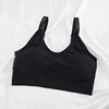 Japanese breast tightener, sports wireless bra, tube top, with little bears, beautiful back, lifting effect