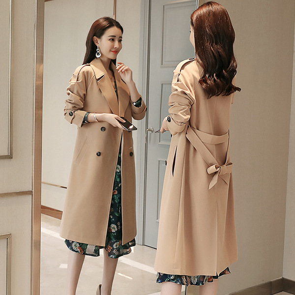 Spring trench coat