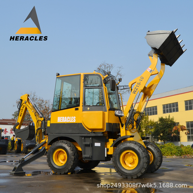 直销 两头忙挖掘装载机 全新农厂一机多用前铲后挖铲车 现货供应