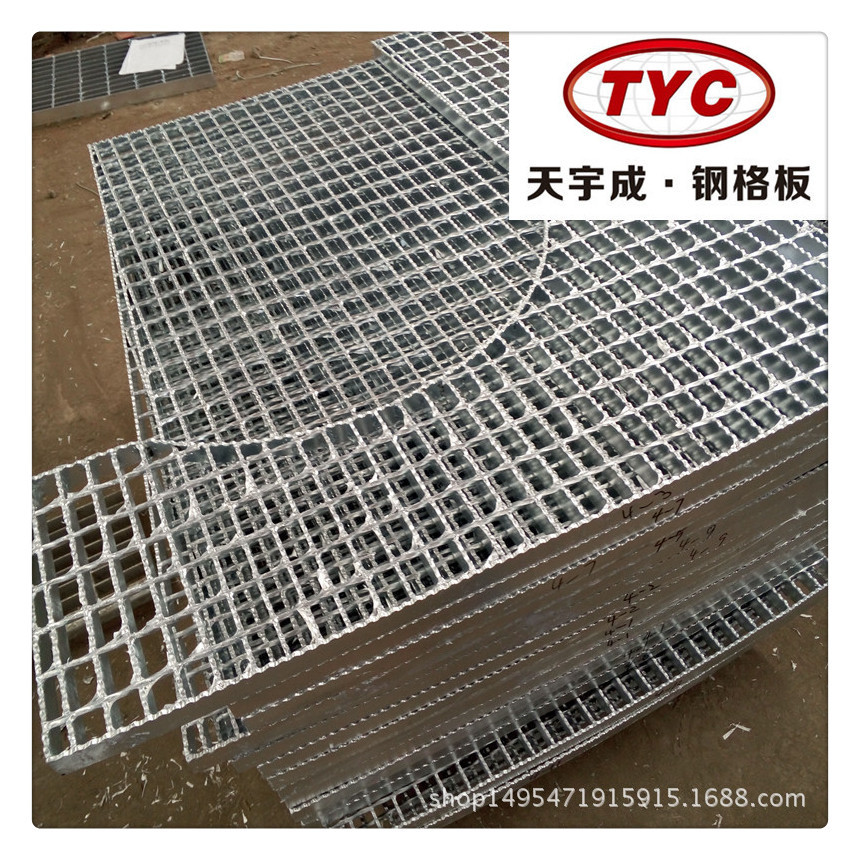 热镀锌钢格板 钢结构异型平台 化工厂异型格栅 船用格栅