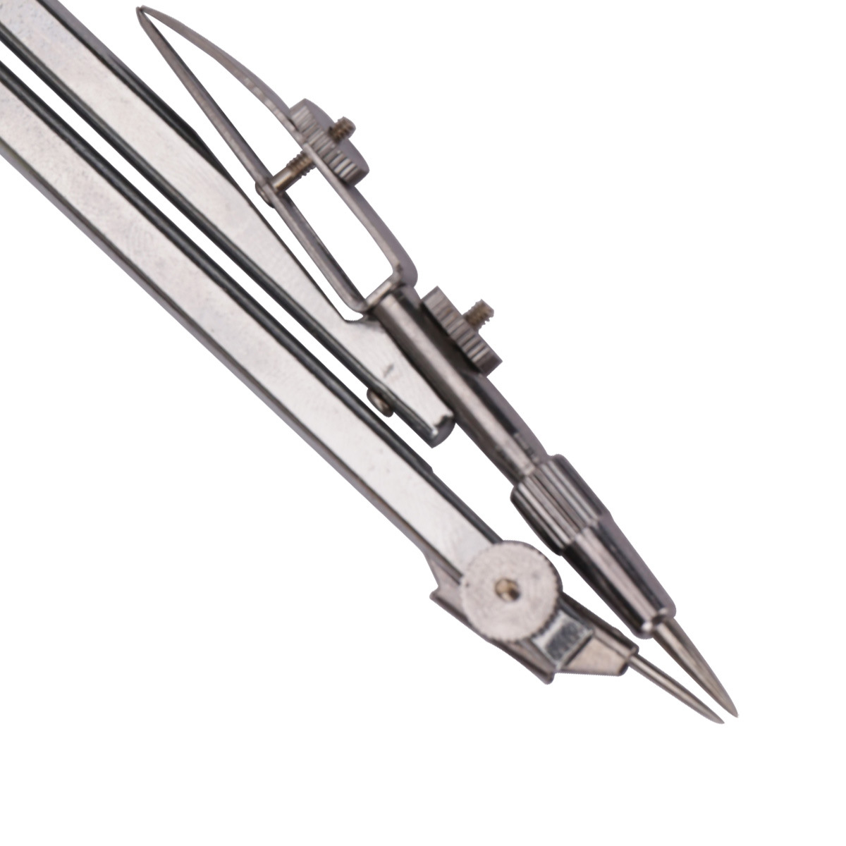 Deli 8601 Circle Lead Core 2 -piece Set Metal Students Use Drawing to Measure Learning Stationery Engineering Design 4