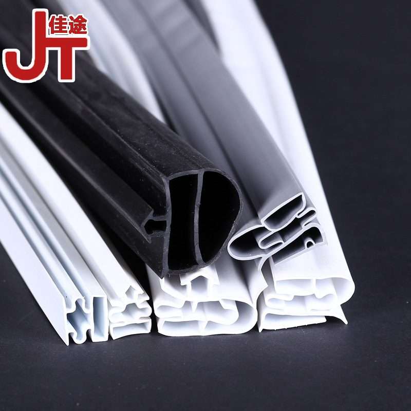 pvc冰柜冷柜冰箱磁条 消毒柜门橡塑磁性密封胶条