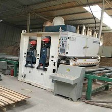 九成新全自动定厚砂光机，德利德1米3宽定厚砂光机 处理