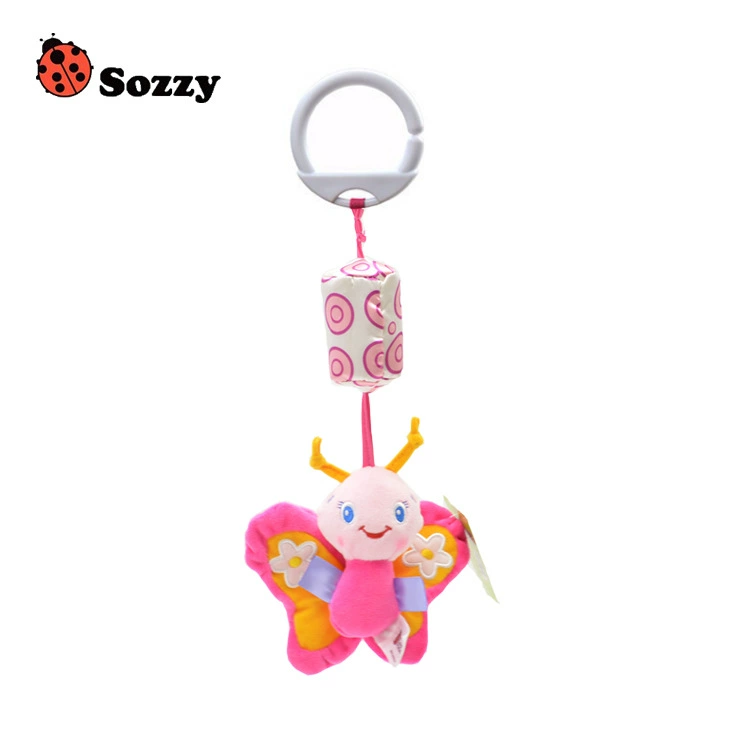 Коляска Sozzy для новорожденного с животными, прогулочная коляска, погремушка-игрушка для автомобиля, детская плюшевая подвеска милая