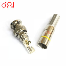 高清BNC视频连接器 BNC连接器,免焊Q9头高品质连接器