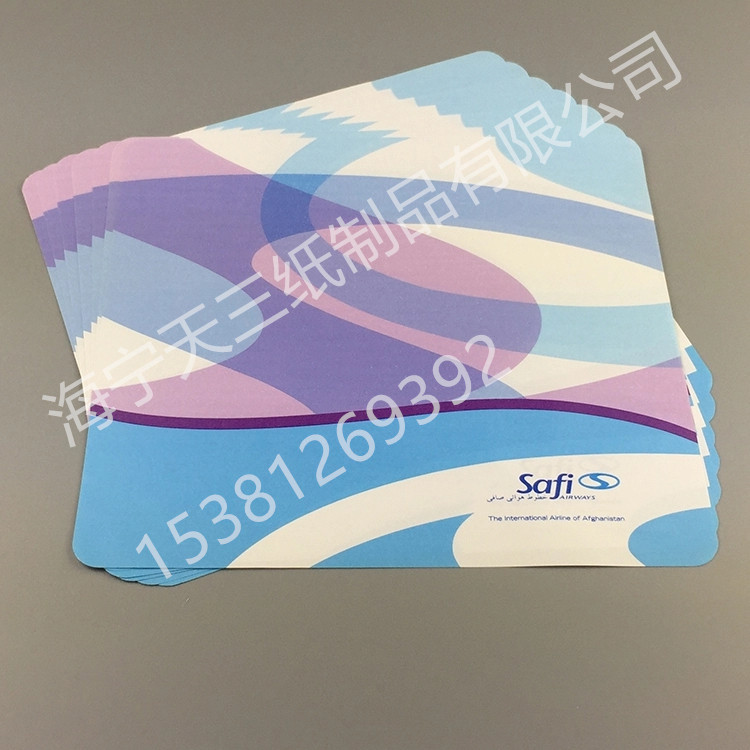 防滑纸 托盘防滑纸 有次性餐垫纸 航空防滑垫纸