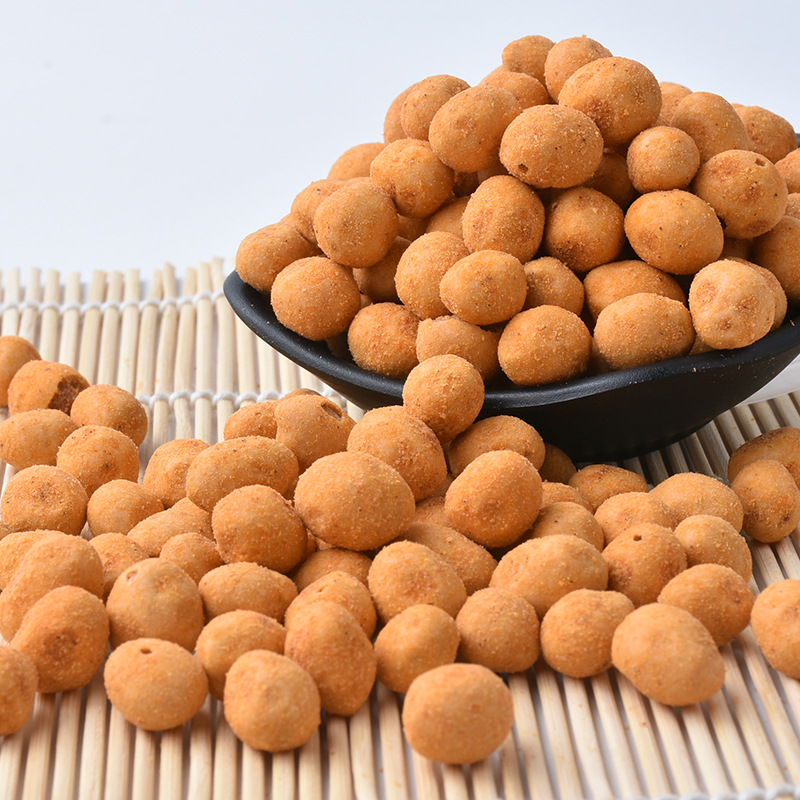 辣味花生 小包装散装裹衣花生米下酒菜小吃休闲零食炒货怪味坚果