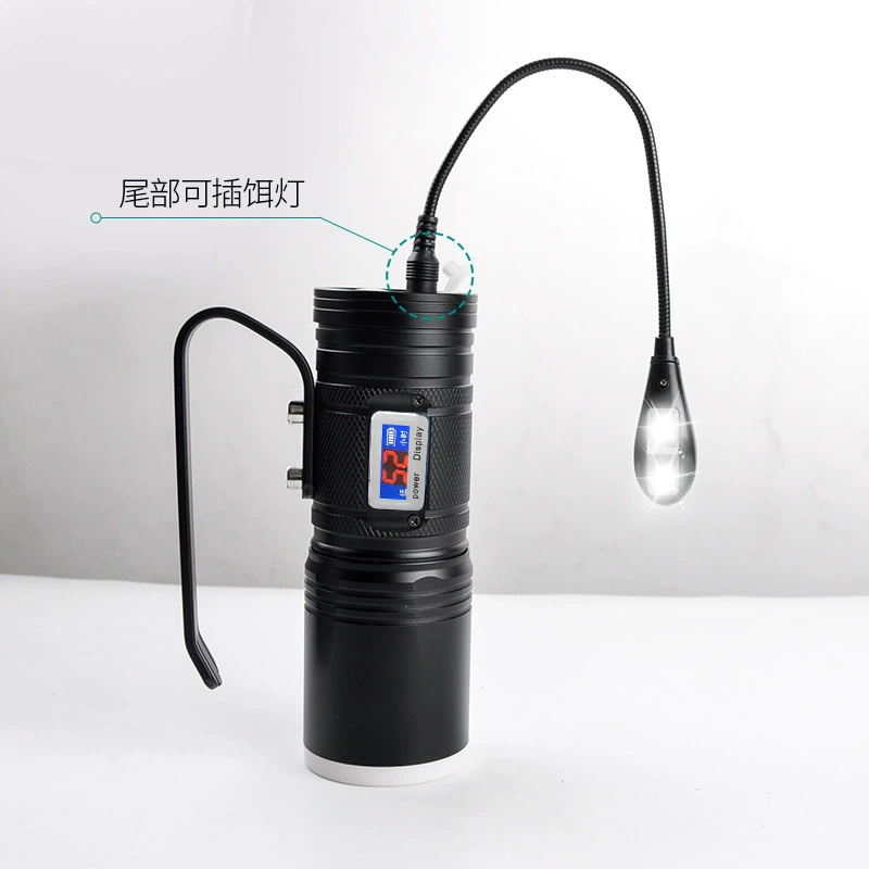 Flashlight for fishing, 1000W, high power