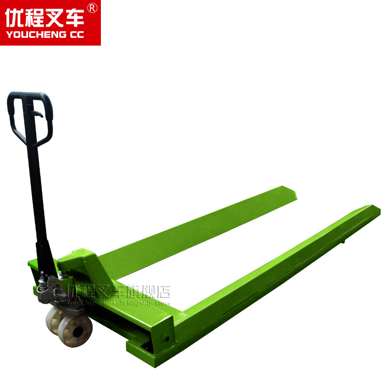 Manual especial hidráulico carrete transportador de carrete de papel bandeja hidráulico remolque de transporte elevadora buey