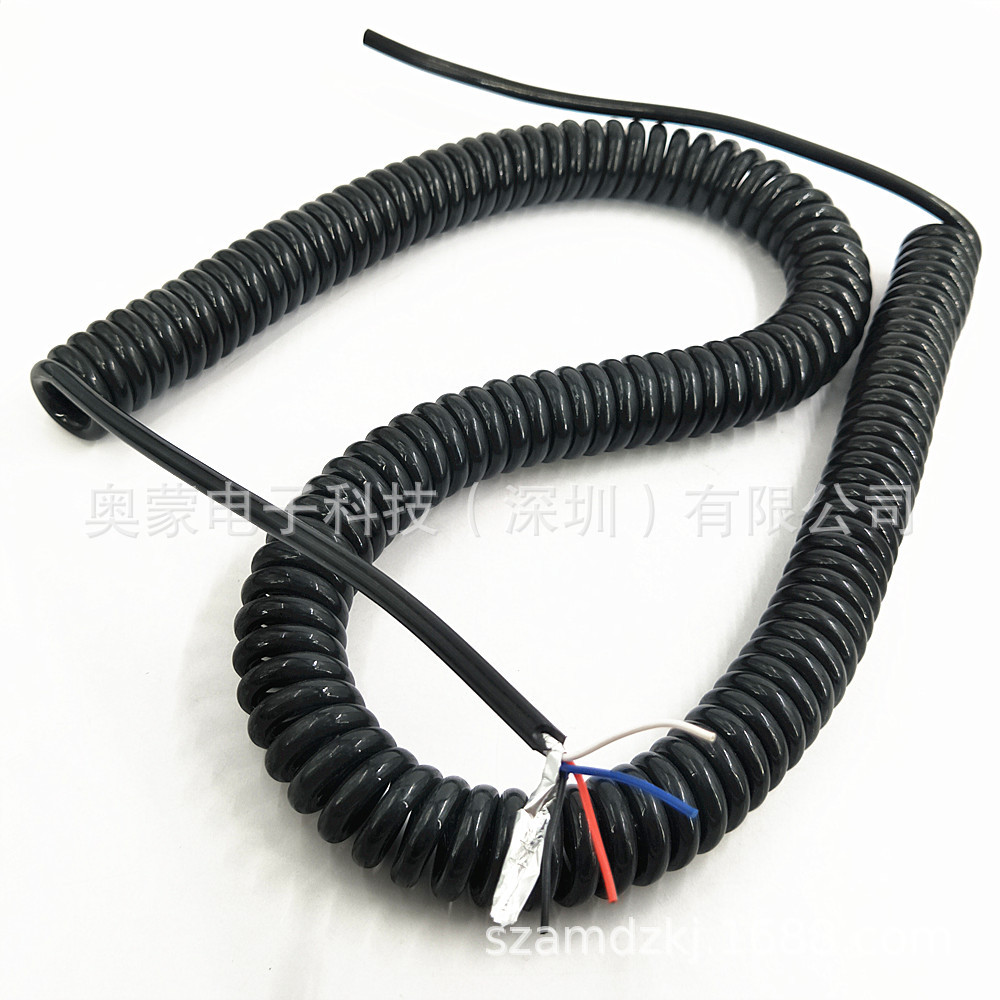 多芯弹簧线 抗干扰弹簧线 三芯弹簧线 浙江弹弓线厂家直销