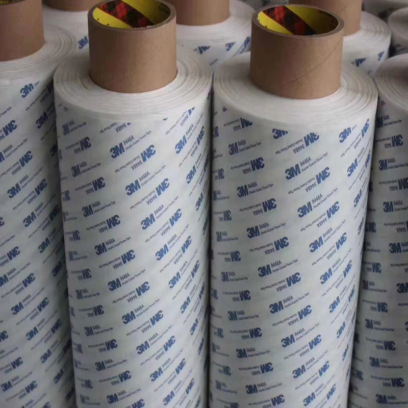 9448A电子双面胶强力UV广告双面胶强粘皮革双面胶9448整支散料