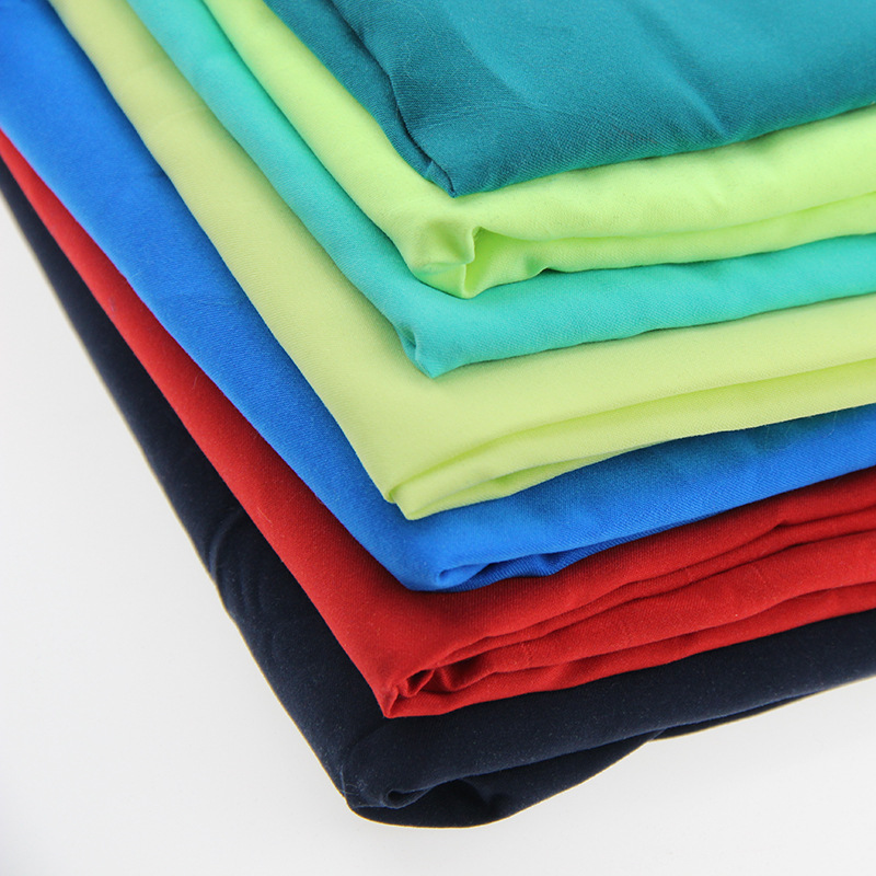 桃皮绒面料现货 磨毛布全涤 桃皮绒印花布 斜纹水蜜桃面料里布