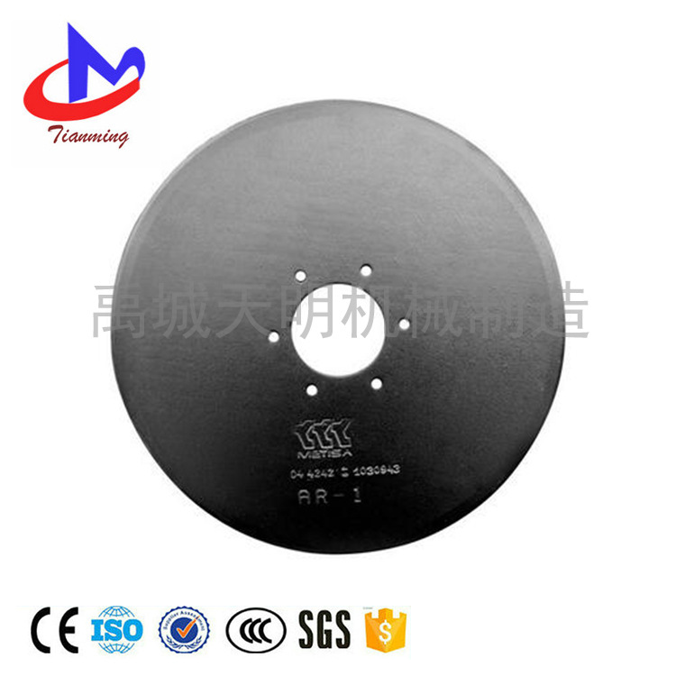 Material de acero al manganeso, disco, disco, disco, disco, disco, disco plano, modelo completo, venta directa de fábrica de exportación