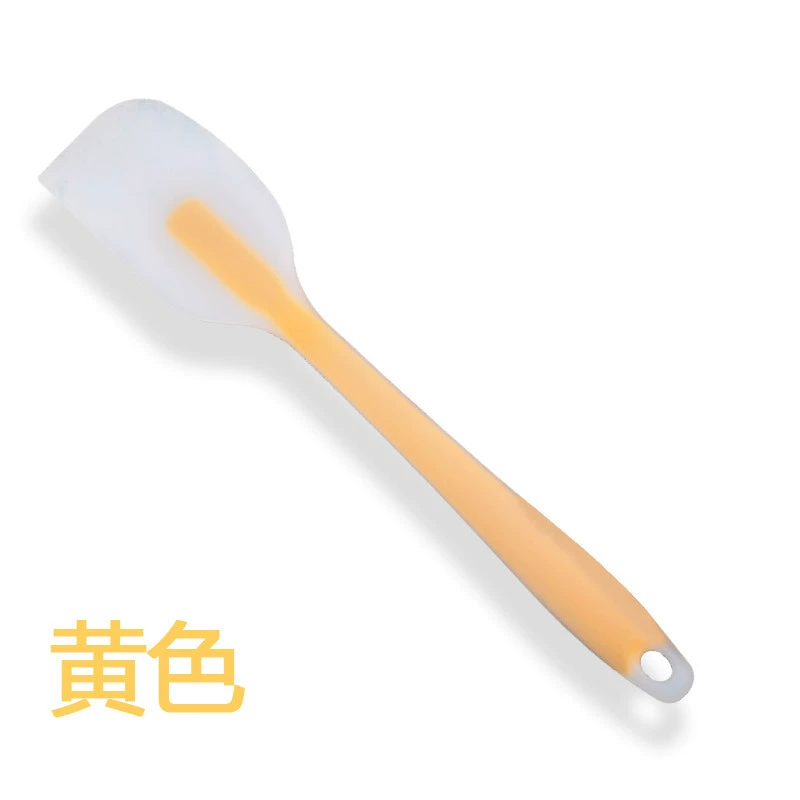 Small transparent silicone scraper, eraser, cream mixing stick